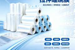 缠绕膜品质实测：重庆展华银叶兴的稳固包装之道