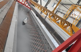 高温水源热泵让铝型材喷淋废水余热回收供热降成本